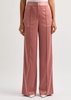 Edia wide-leg satin trousers