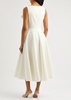 Brigitte pleated midi dress