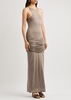 Danae stretch-jersey maxi dress 