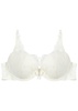 Wish ivory lace push-up bra