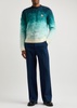 Ombré mohair-blend jumper