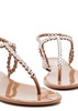 Almost Bare embellished rubber sandals