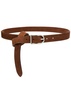 Nubuck leather belt