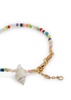 Fiesta Shell 18kt gold-plated beaded bracelet 