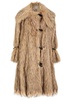 Graca panelled faux fur coat 