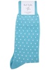 Jeremy polka-dot cotton-blend socks