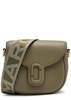 The J Marc small leather saddle bag