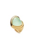 Jelly Heart 18kt gold-plated ring