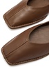 Sway leather ballet flats