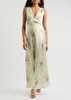 Suniva floral-print silk maxi dress