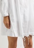 Cotton mini shirt dress 