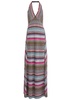 Zigzag Pattern Long Dress