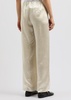 Brenda crinkled satin trousers