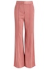 Edia wide-leg satin trousers