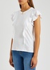 Bea ruffled cotton T-shirt 