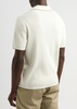 Johnny ribbed cotton-blend polo shirt