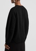 Ribbed wool-blend jumper 