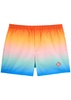 Gradient logo shell swim shorts