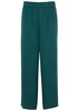 Straight-leg silk trousers 