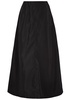 Isoldas satin maxi skirt