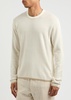 Harvey panelled cotton jumper 