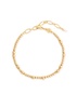 Goldie 18kt gold-plated beaded bracelet