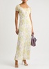 Kelila floral-print chiffon maxi dress