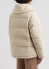 Roseville quilted rubberised jacket