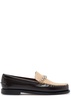 X Sabago crystal-embellished leather loafers