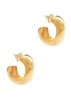 Medium Celia gold vermeil hoop earrings