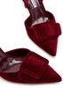 Maysli 70 velvet slingback pumps 