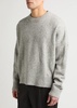 Logo-intarsia wool-blend jumper 