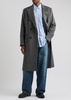 Whale double-breasted wool-blend coat