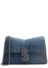 The St. Marc embellished denim wallet-on-chain