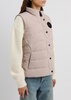 Freestyle quilted shell gilet