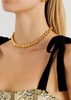 The Elly 18kt gold-plated necklace