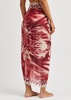 Diablo printed modal-blend sarong 