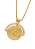 X Lucy Williams Fortuna Arc 18kt gold vermeil necklace