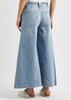 Sheer Luck wide-leg jeans 