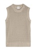 Darin open-knit cotton tank