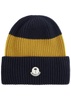 8 Moncler Palm Angels ribbed wool beanie