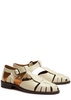 Pesca leather sandals