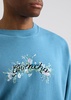 Logo-embroidered cotton sweatshirt 