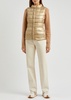 Giulia quilted shell gilet