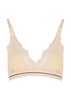 Love Lace almond soft-cup bra