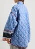 Winnie quilted patchwork cotton jacket 