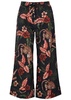 Soleia printed cotton pyjama trousers