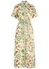 Arcade Printed Cotton Poplin Maxi Shirt Dress