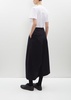 Wool Gabardine Cropped Pants