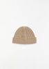 Cashmere Beanie — Biscuit